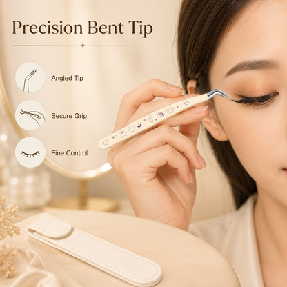 Precision Angled Beauty Tweezers