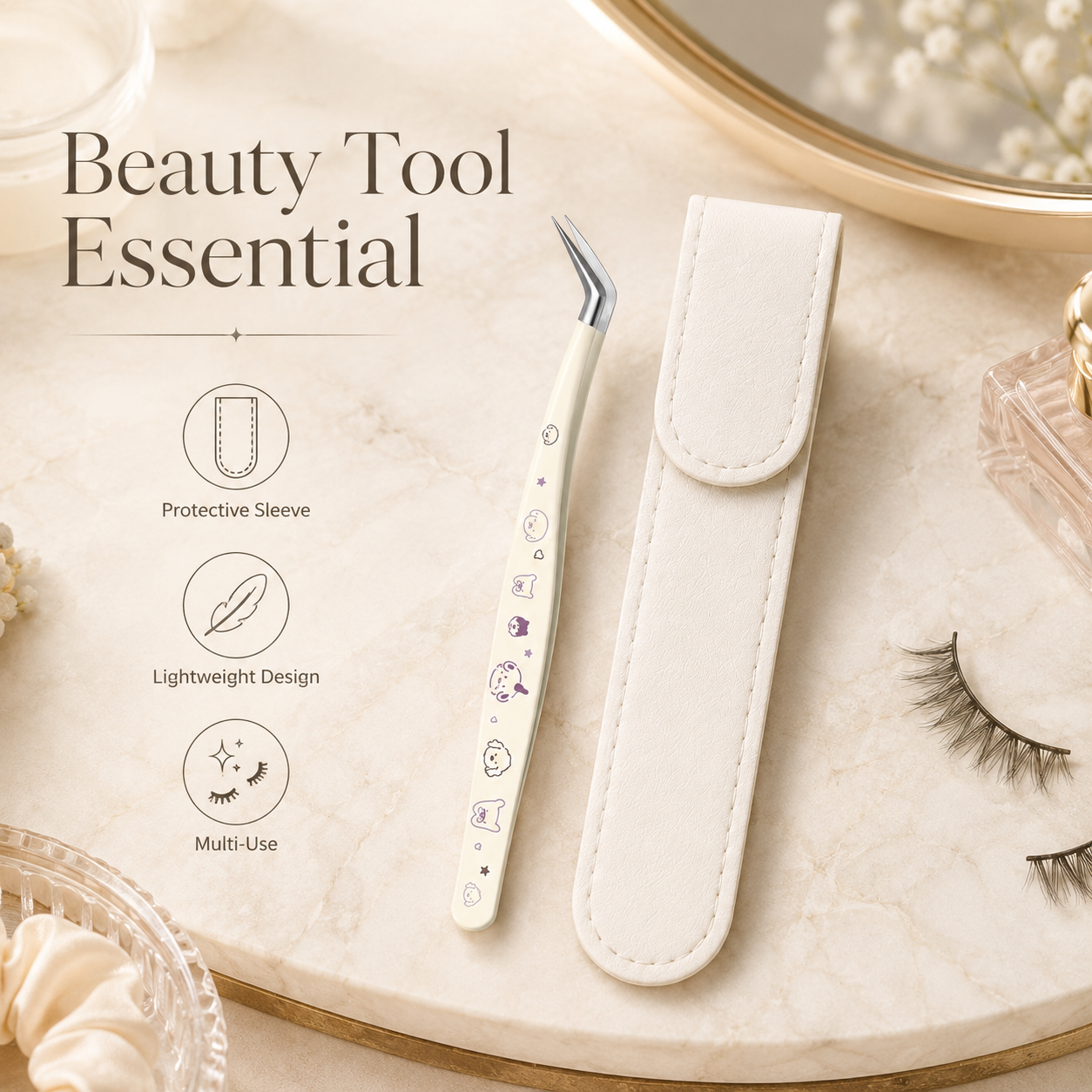 Precision Angled Beauty Tweezers