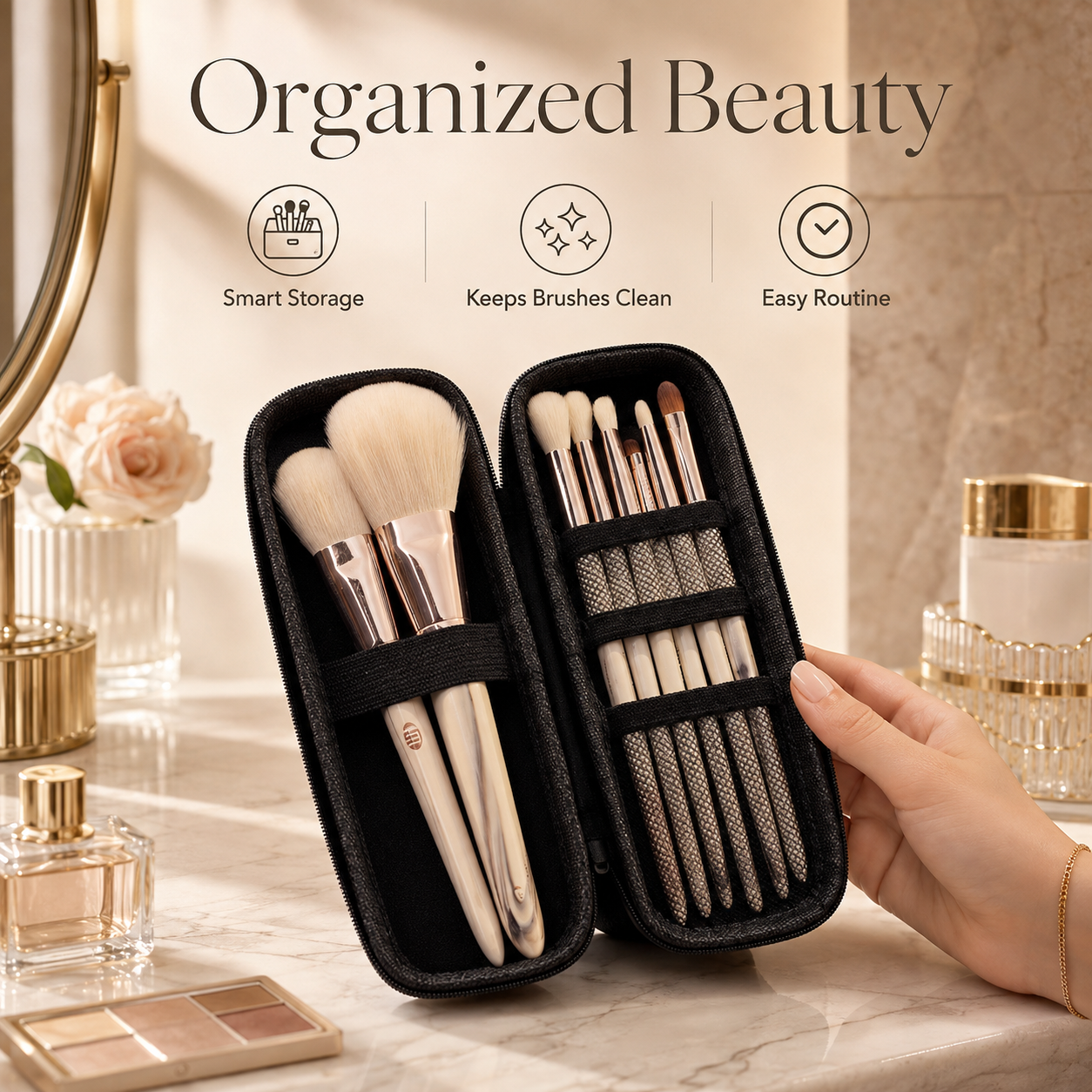 Makeup Brush Organizer