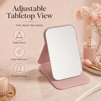 Folding Makeup Mirror