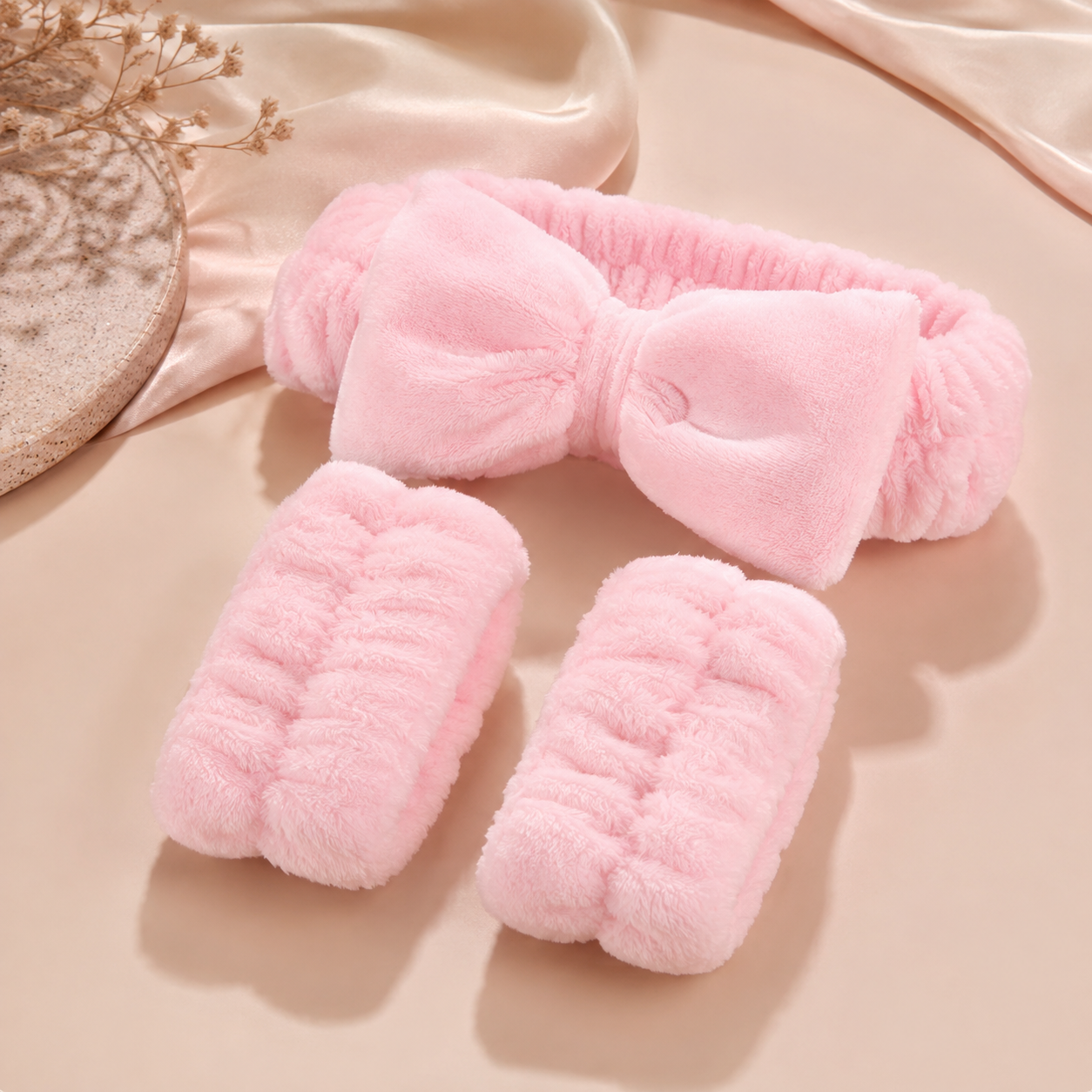 Face Washing Headband Set