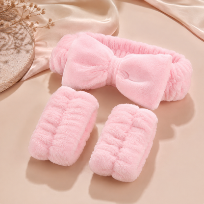 Face Washing Headband Set